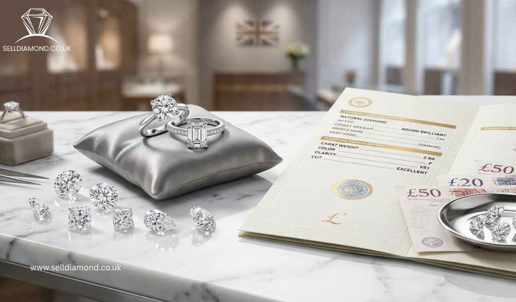 How to Sell a GIA Certified Diamond in the UK?